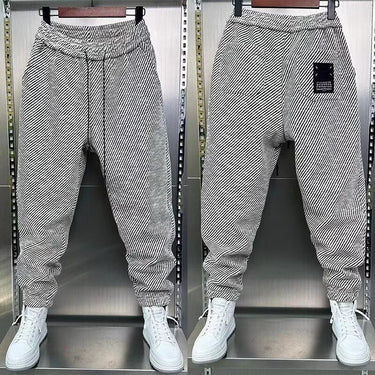 Fashionable All-match Ankle Banded Pants Elastic Elastic Waist Loose Casual